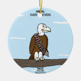 Adorno De Cerámica Overachievers animales