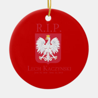 Adorno De Cerámica P.D. Lech Kaczynski
