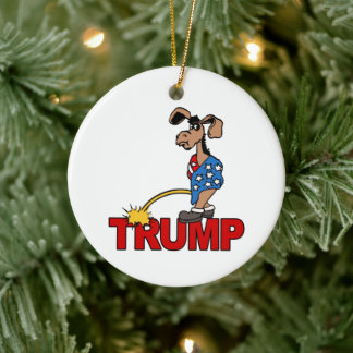 Adorno De Cerámica P ON TRUMP - Demócratas — Anti-Trump Design - Po