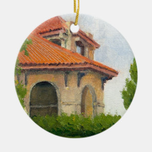 Adorno De Cerámica Pabellón de la Feria Mundial de 1904 - San Luis