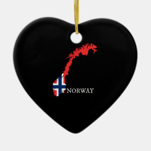 Adorno De Cerámica Pabellón Noruega