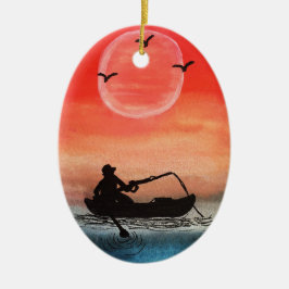 Adorno De Cerámica Paciencia y soledad