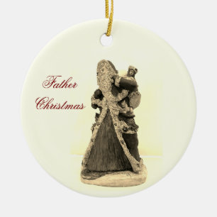 ADORNO DE CERÁMICA PADRE CHRISTAS