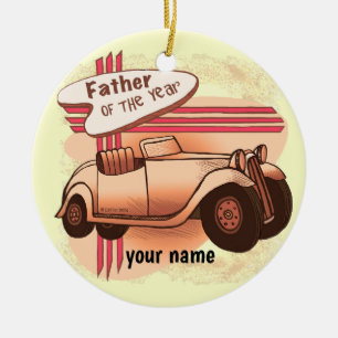 Adorno De Cerámica Padre Del Año