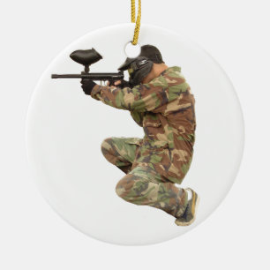 Adorno De Cerámica Paintballing