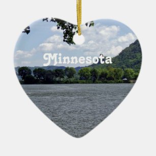 Adorno De Cerámica Paisaje de Minnesota