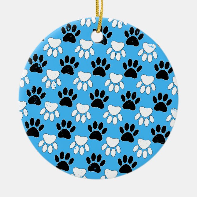 Adorno De Cerámica Paisajes Blancos Y Negros Con Problemas De Fondo A (Frente)