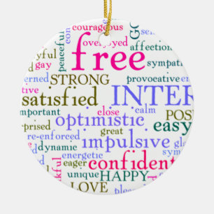 Adorno De Cerámica Palabras Motivadoras inspiradoras