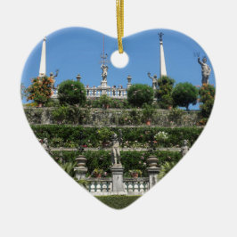 Adorno De Cerámica Palacio Borromeo en Stresa, Italia