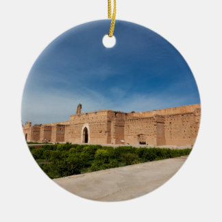 Adorno De Cerámica Palacio El Badi, Marrakech, Marruecos