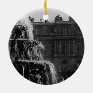 Adorno De Cerámica Palacio vintage Francia Versalles fuente de la Pir