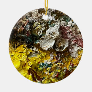 Adorno De Cerámica Paleta del artista #1