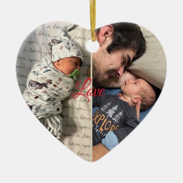 Adorno De Cerámica Palette Personalized Photo Design (Frente)