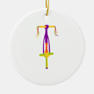 Adorno De Cerámica Palillo de Pogo