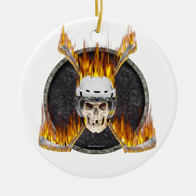 Adorno De Cerámica Palillos ardientes (Frente)