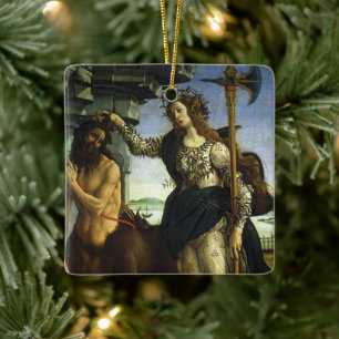 Adorno De Cerámica Pallas y el Centauro de Sandro Botticelli