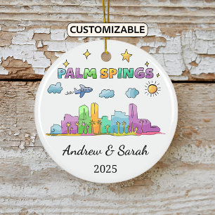 Adorno De Cerámica Palm Springs personalizadas en Skyline, California