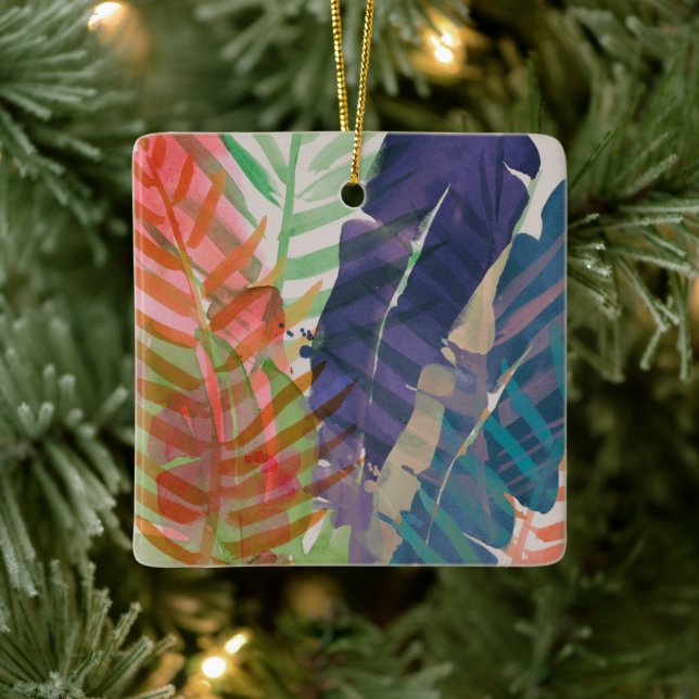 Adorno De Cerámica Palmas eléctricas (Árbol)