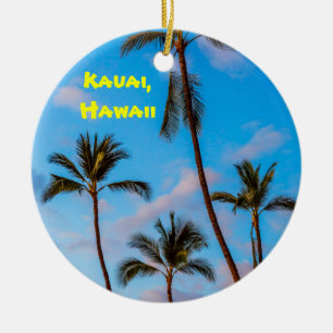 Adorno De Cerámica Palmeras de Kauai