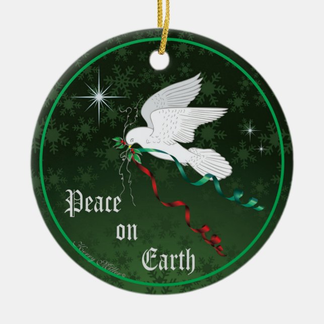 Adorno De Cerámica Palo blanco (Frente)