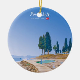Adorno De Cerámica Pamukkale, Turquía - Piscinas Térmicas