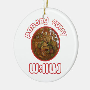 Adorno De Cerámica Panang Thai Curry ... Thailand Street Food