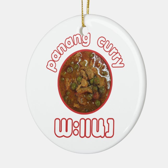Adorno De Cerámica Panang Thai Curry ... Thailand Street Food (Izquierda)