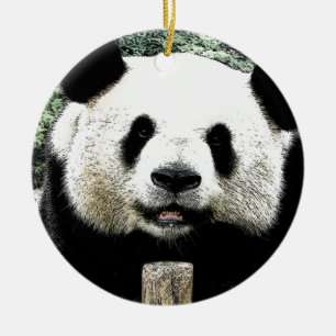 Adorno De Cerámica Panda