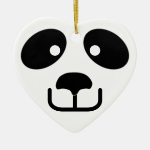 Adorno De Cerámica Panda