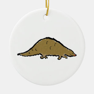 Adorno De Cerámica pangolin