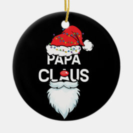 Adorno De Cerámica Papá Claus Payaso Navidad al Gorra de Santa