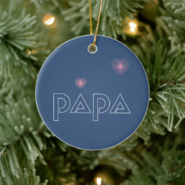 Adorno De Cerámica Papa, luz guiadora