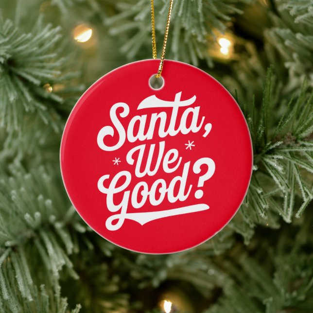 Adorno De Cerámica ¿Papá Noel? Navidades Le Dan Por Ella (Árbol)