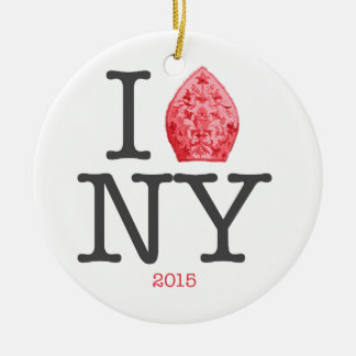 ADORNO DE CERÁMICA PAPA NYC 2015