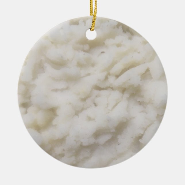 Adorno De Cerámica Papas machacadas (Frente)