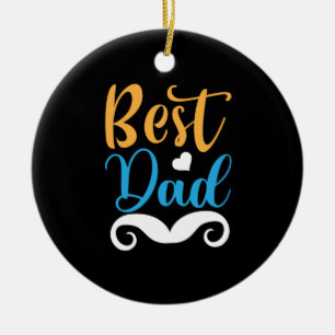 Adorno De Cerámica Papi Gift Best Dad