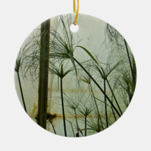 Adorno De Cerámica Papiro