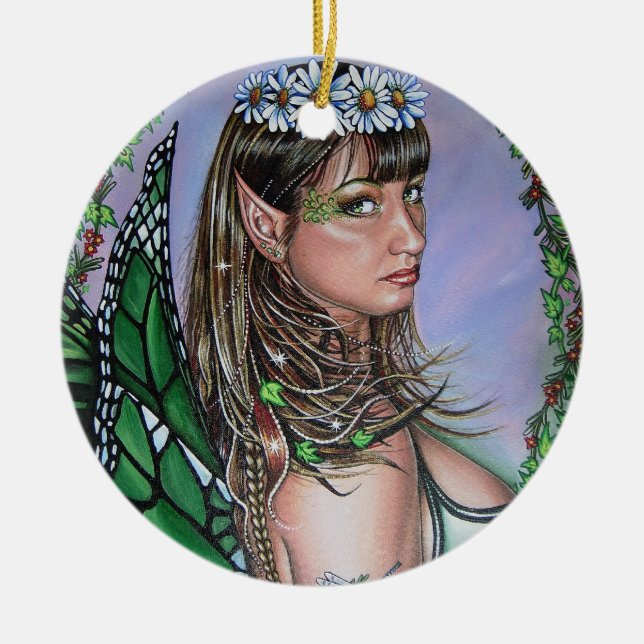 Adorno De Cerámica Para siempre... (Frente)