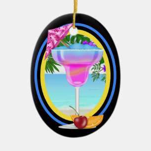 Adorno De Cerámica Paradise Cocktail
