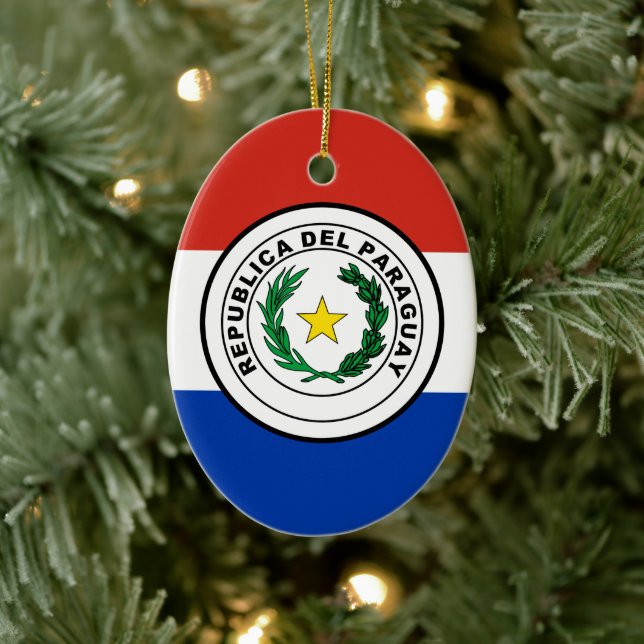 Adorno De Cerámica Paraguay (Árbol)