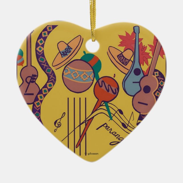 Adorno De Cerámica ¡Parang Parang! (Frente)