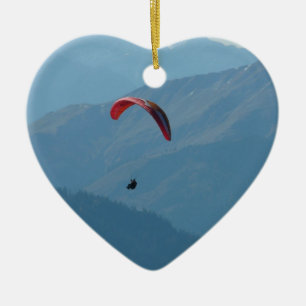 Adorno De Cerámica Parapente suizo