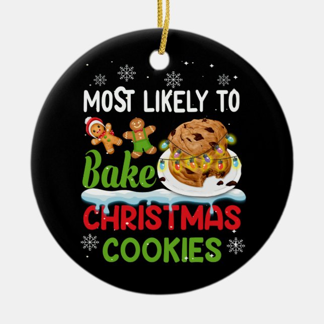 Adorno De Cerámica Paraprofesional De Algunas Enseñanzas De Cookies M (Frente)