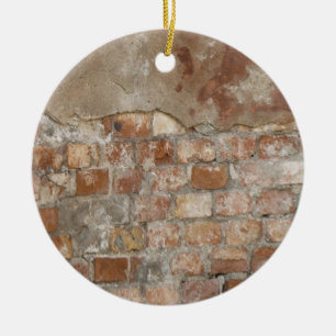 Adorno De Cerámica Pared de ladrillo