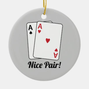 Adorno De Cerámica Pares agradables