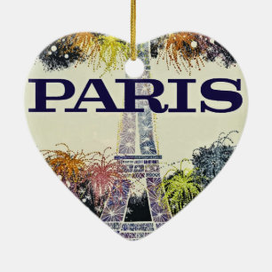 Adorno De Cerámica París: Poster