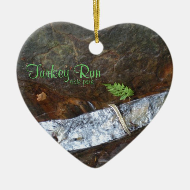 Adorno De Cerámica Parque de estado de funcionamiento de Turquía (Frente)