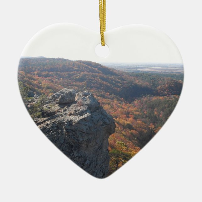 Adorno De Cerámica Parque de estado pequeno de Jean Arkansas (Frente)