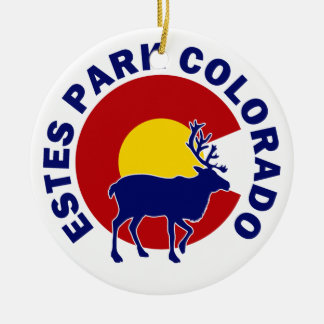 Adorno De Cerámica Parque de Estes, Colorado
