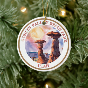 Adorno De Cerámica Parque Estatal Goblin Valley, Utah